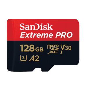SanDisk Extreme Pro MicroSDXC 128GB 200MB prix maroc kamerty