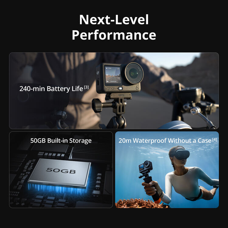DJI Osmo Action 6 Adventure Combo – Image 4
