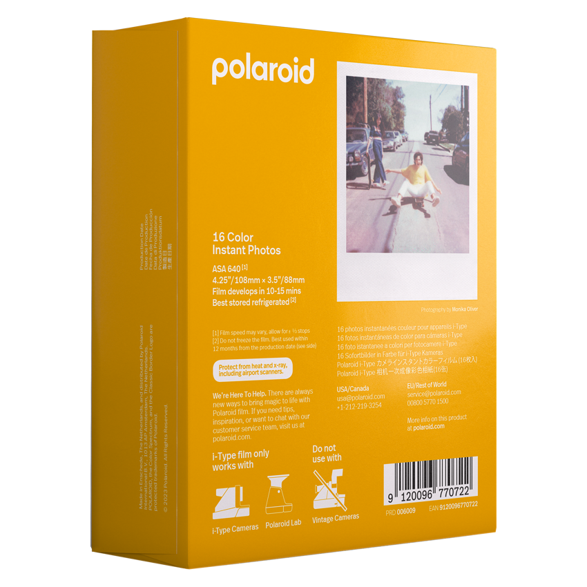 Polaroid Color film for I-type 2-pack 16 Films prix maroc kamerty kamerty.ma polaroid caméra camera argentique kodak maarif casdablanca morocco marrakech