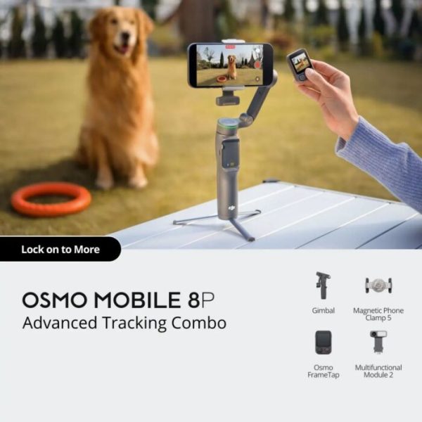 DJI OSMO MOBILE 8P - Advanced Tracking Combo