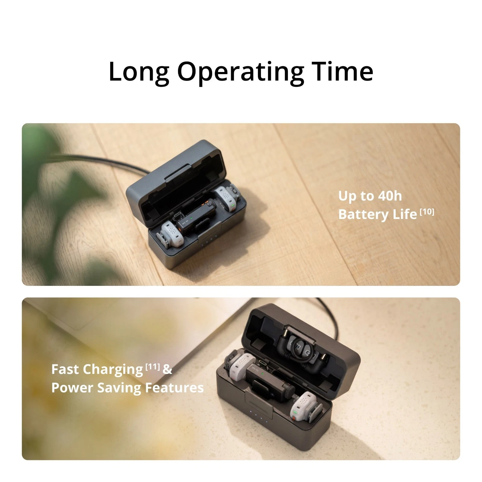 DJI Mic Mini 2S (2 TX + 1 RX + Boîtier de recharge) – Image 4