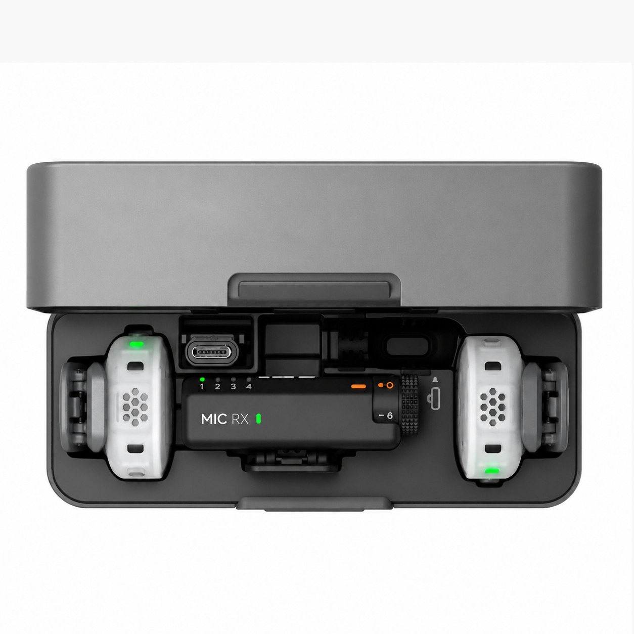DJI Mic Mini 2S (2 TX + 1 RX + Boîtier de recharge) – Image 2